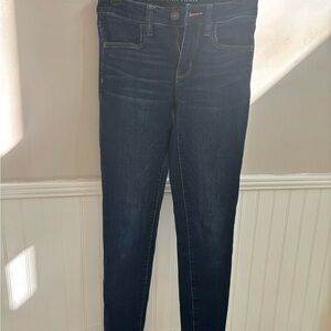 American Eagle Outfitters Dark Blue Skinny Jeans